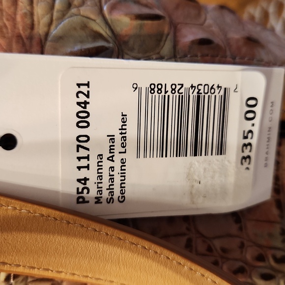 Brahmin, NWT, Women's Handbag, Cover included, Genuine Leather - Picture 2 of 14